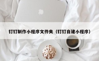 昌都钉钉制作小程序文件夹（钉钉自建小程序）